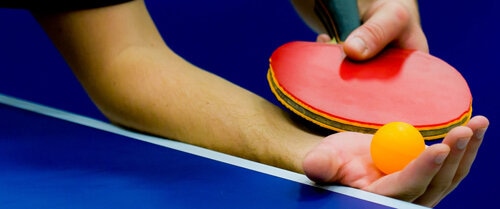 Raquette ping-pong. Haut-tillois tennis de table Beauvais-Tillé